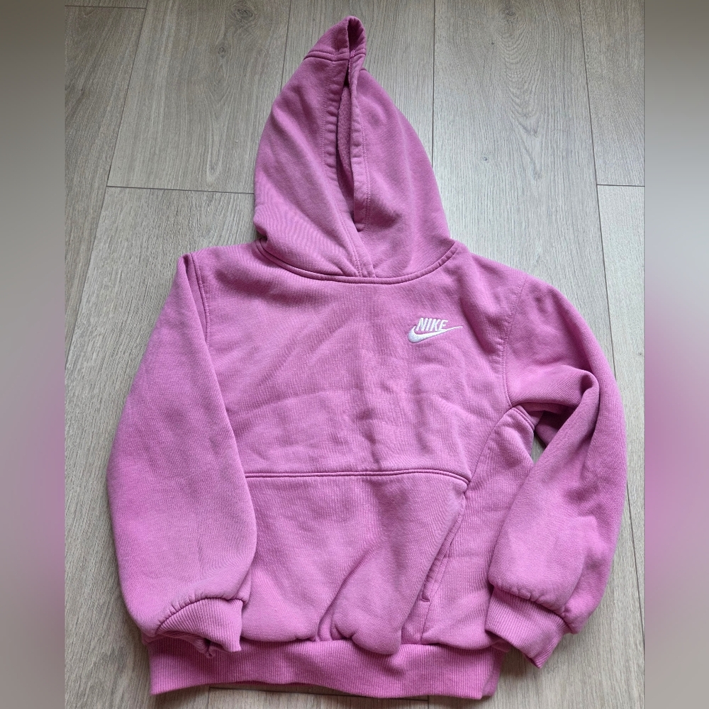 Nike Women's Pink Hoodie Sweater